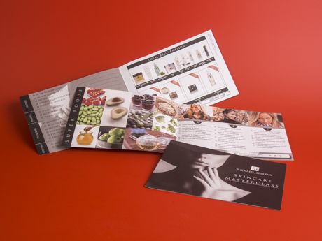 temple spa skincare leaflets 2